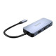 Orico 6σε1 Docking Station HDMI 4K + 3x USB 3.0 + RJ45+ USB-C PD 100W (Γκρι)