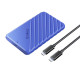 Orico Θήκη για Σκληρό Δίσκο 2.5" HDD / SSD με σύνδεση Type-C 3.1 Gen1, 6 Gbps, (Μπλε)
