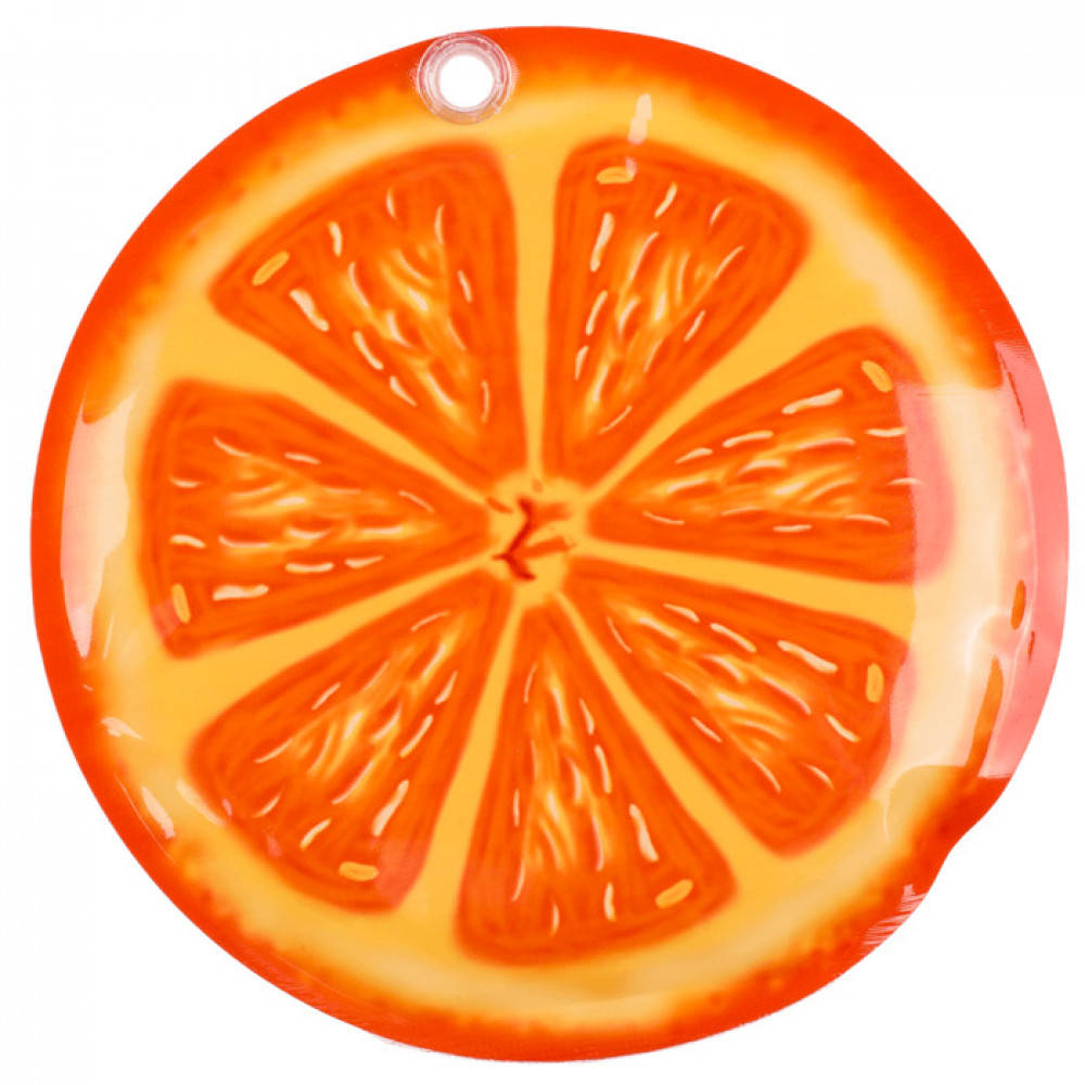 Παγοκύστη για Τσάντα Φαγητού σε σχήμα Φρούτου 15 cm - Πορτοκάλι