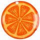 Παγοκύστη για Τσάντα Φαγητού σε σχήμα Φρούτου 15 cm - Πορτοκάλι