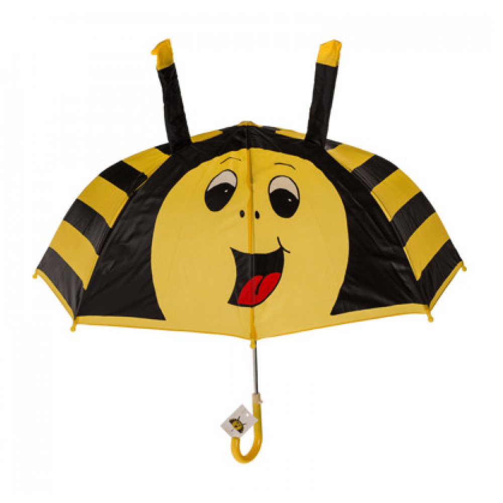 Παιδική Ομπρέλα Μέλισσα 70cm (Κίτρινο)