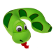 Παιδικό Μαξιλάρι Αυχένα Ταξιδιού Φίδι (Πράσινο) - 27 x 25 cm