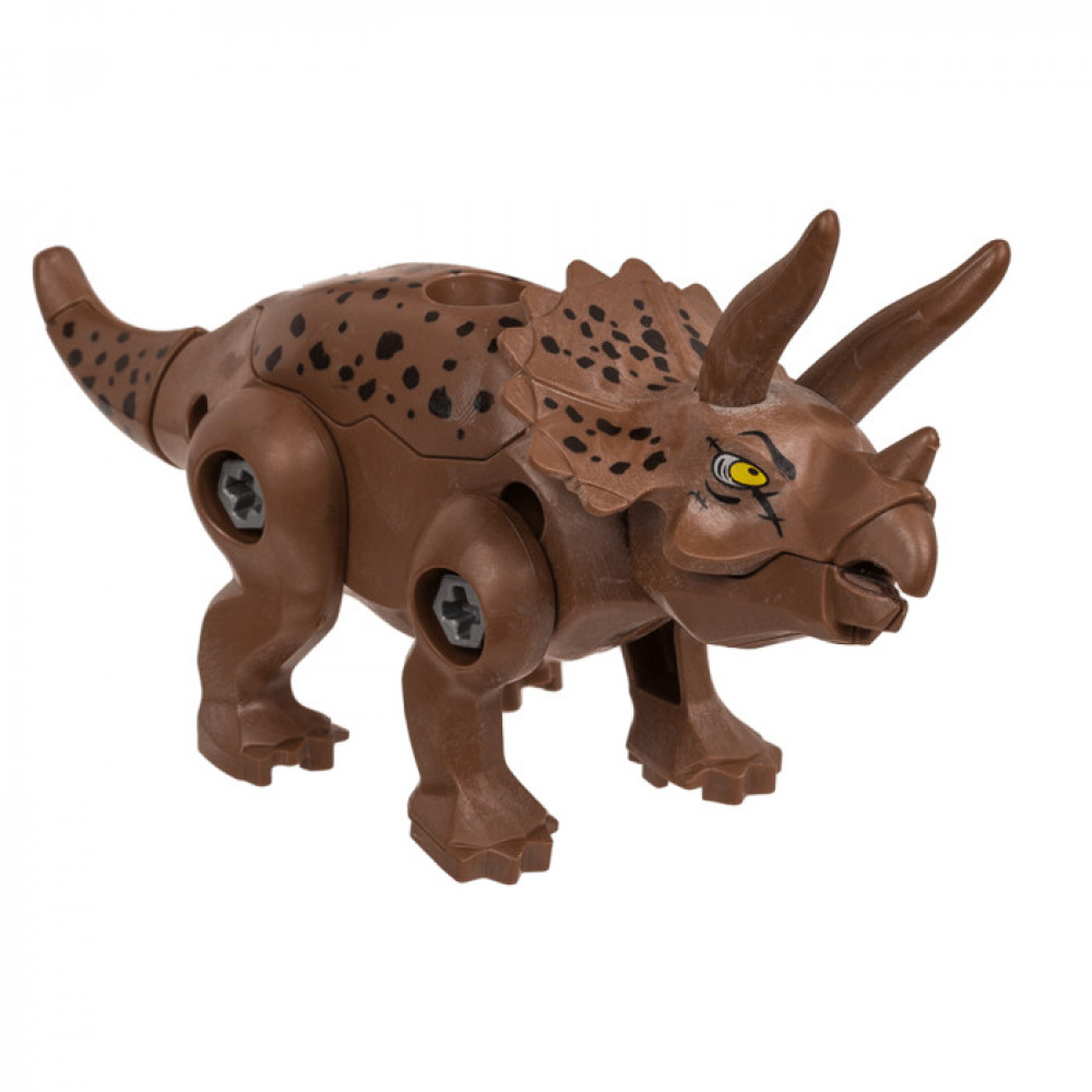 Παιχνίδι Κατασκευών STEM Δεινόσαυρος - Triceratops