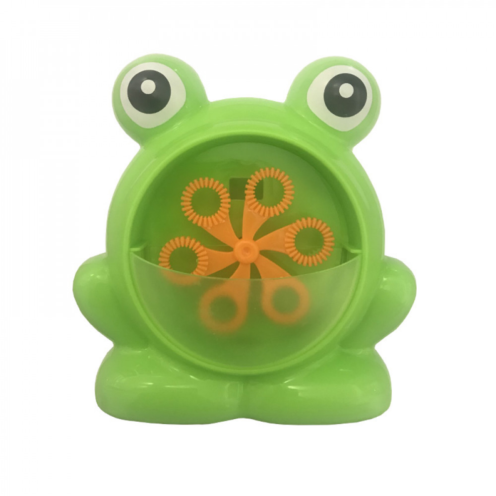 Παιχνίδι Βάτραχος που πετά σαπουνόφουσκες για το παιδικό μπάνιο (Πράσινο)