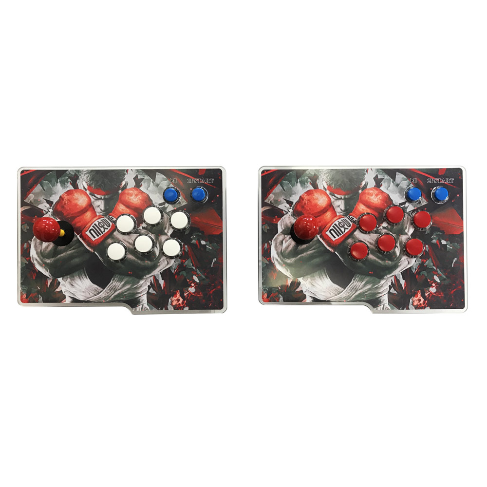 Κονσόλα Pandora 11S Box Split Double Joystick 3999 σε 1 Retro Arcade Video Games 2D / 3D Street Fighter Edition (Black)