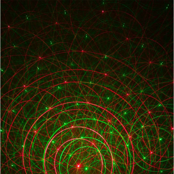 Mini Firefly Laser Effect κόκκινο και πράσινο Party Light & Sound