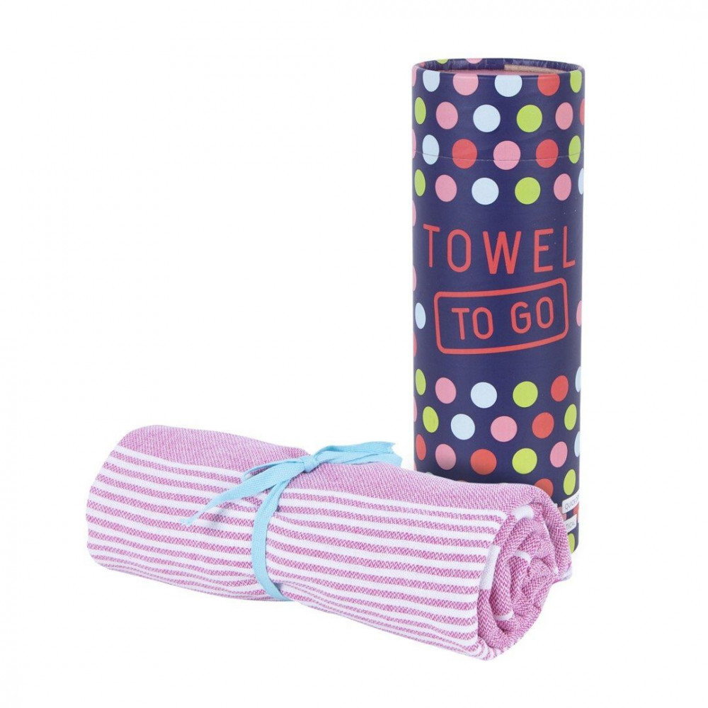 Πετσέτα Towel to Go Malibu 180 x 100 cm (Ροζ)