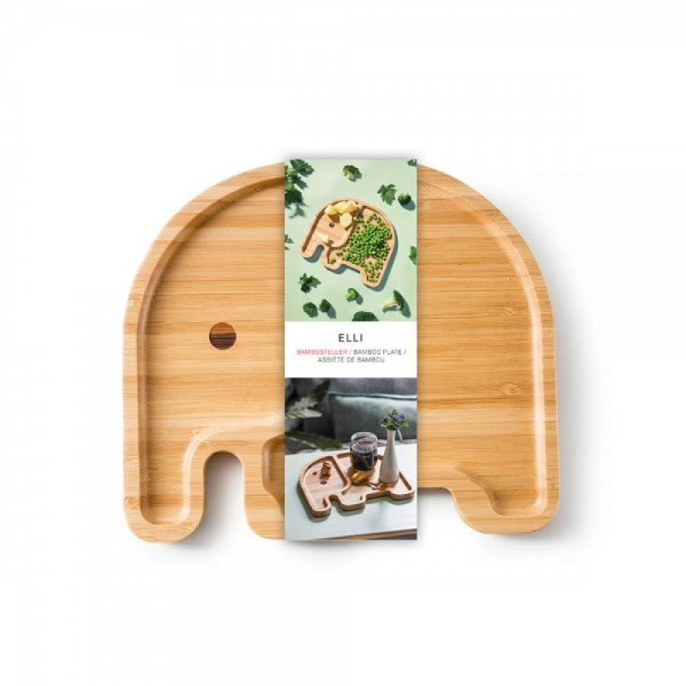Πιάτο Bamboo Elli σε σχήμα Ελέφαντα 