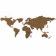 Διακοσμητικός Παγκόσμιος Χάρτης-Πίνακας από Φελλό 100 x 45 cm