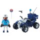 Playmobil Αστυνομικός με γουρούνα 4x4 (71092)