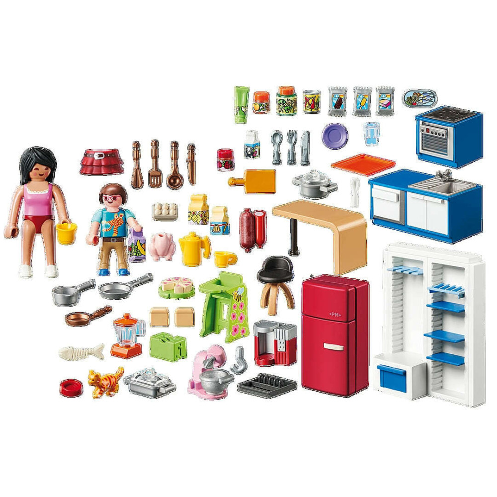 Playmobil Dollhouse Κουζίνα κουκλόσπιτου (70206)