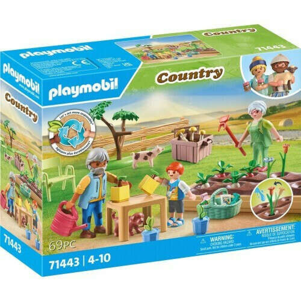 Playmobil Ο λαχανόκηπος του παππού και της γιαγιάς (71443)