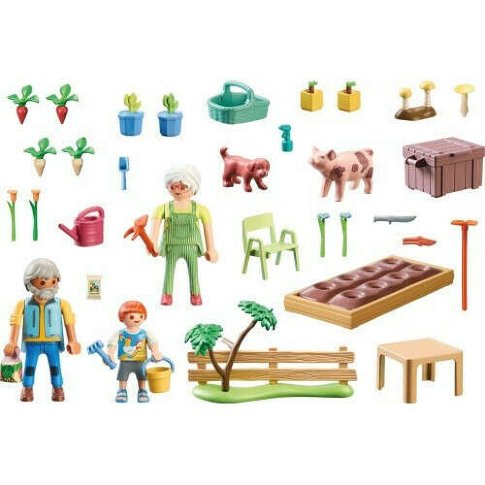 Playmobil Ο λαχανόκηπος του παππού και της γιαγιάς (71443)