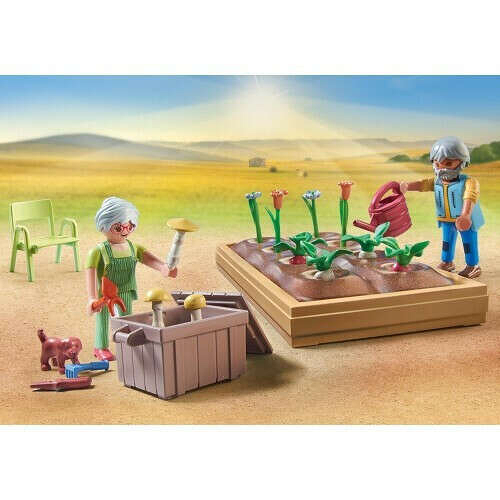 Playmobil Ο λαχανόκηπος του παππού και της γιαγιάς (71443)