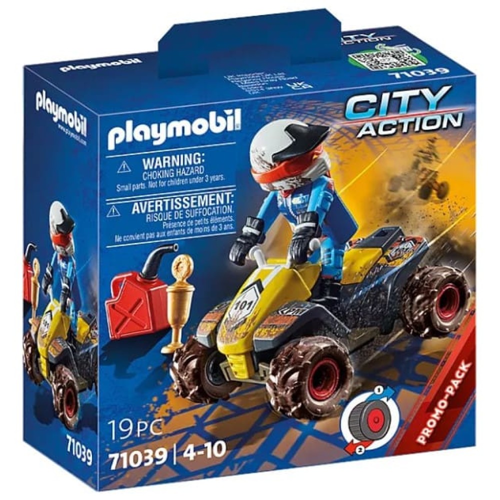 Playmobil Οδηγός αγώνων με γουρούνα 4x4 (71039)