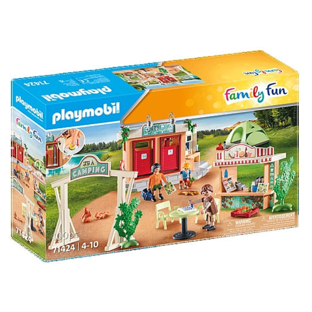 Playmobil Οργανωμένο Camping (71424)