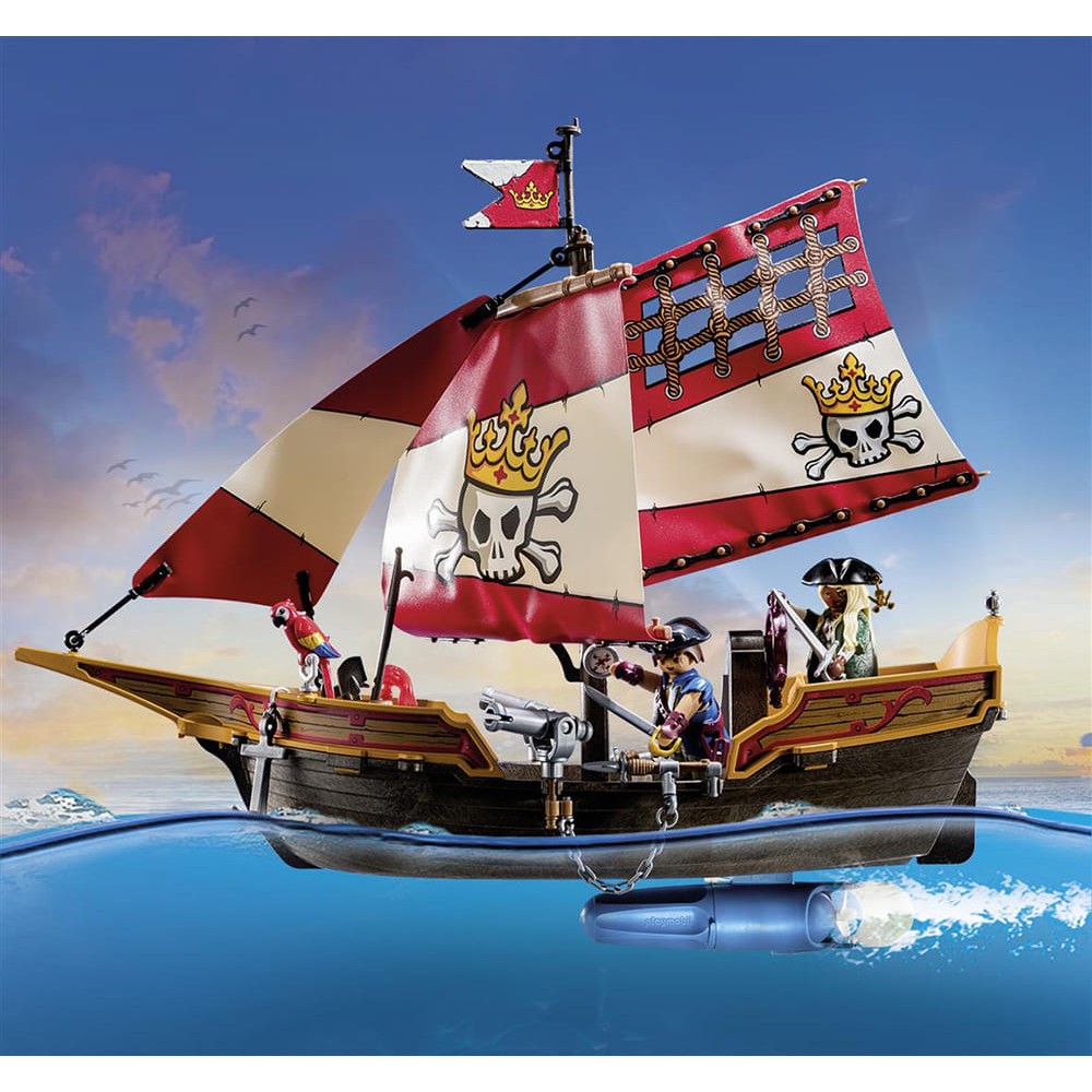 Playmobil Πειρατική Γαλέρα "Ο Βασιλιάς των Πειρατών" (71418)