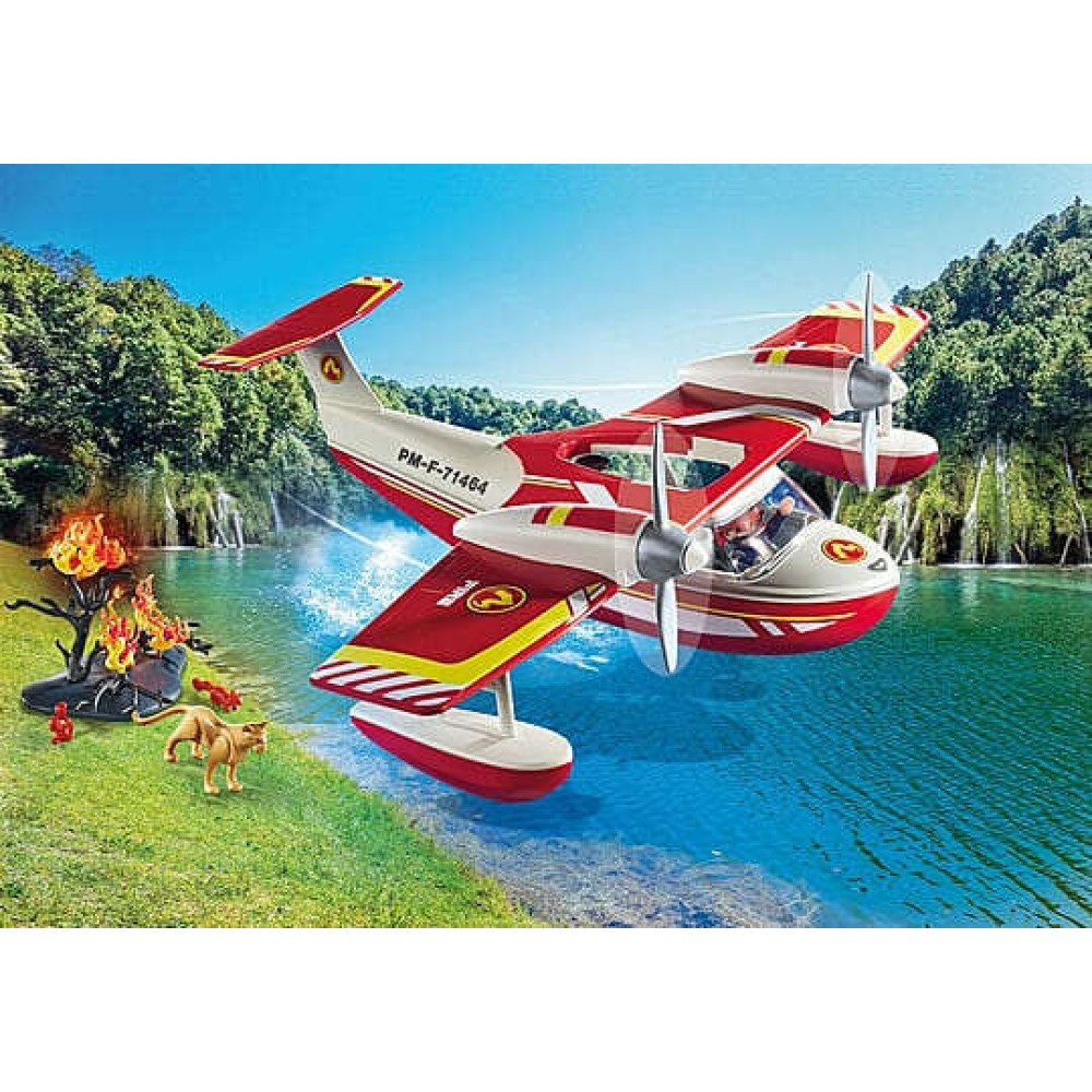 Playmobil Πυροσβεστικό υδροπλάνο (71463)