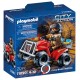 Playmobil Πυροσβέστης με γουρούνα 4x4 (71090)