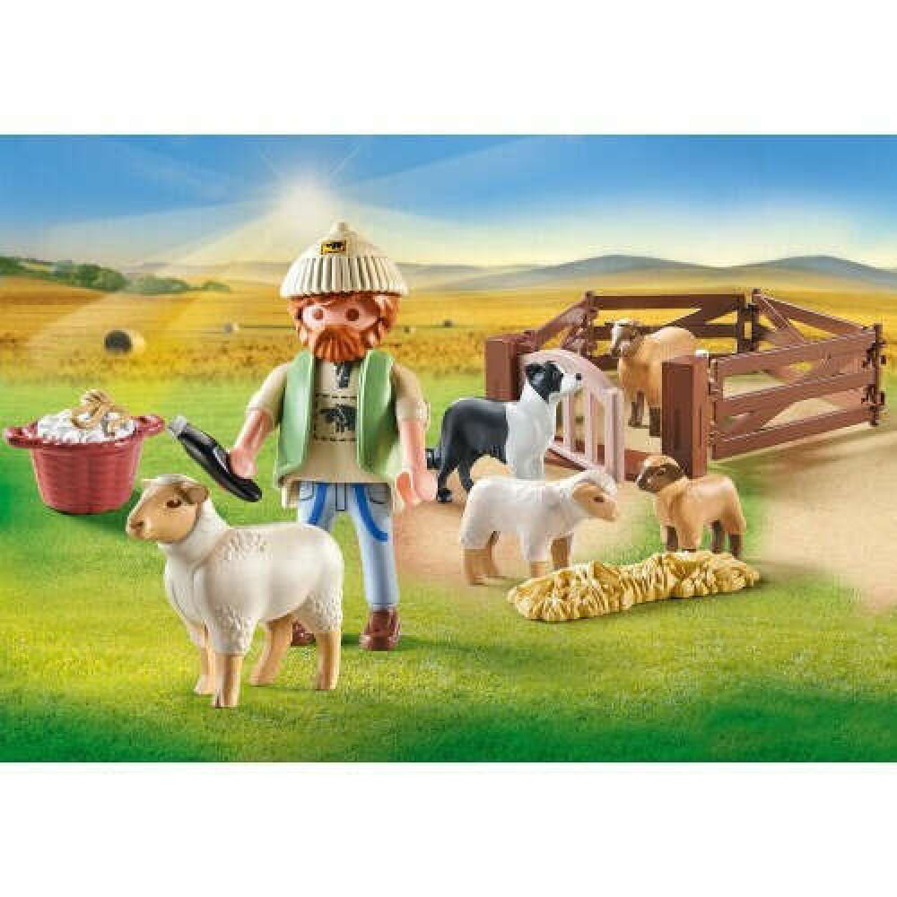 Playmobil Βοσκός με προβατάκια (71444)