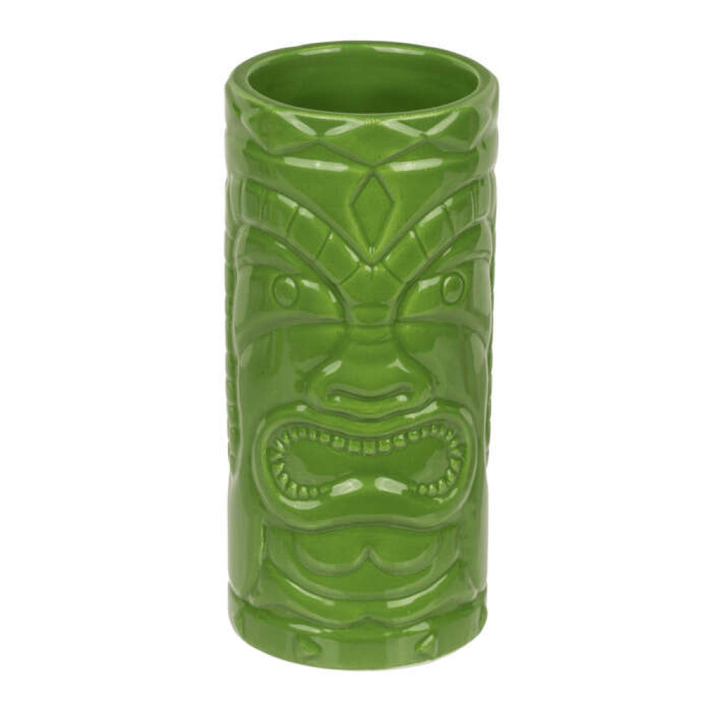 Κεραμικό Ποτήρι Cocktail Tiki 6,5 x 14 cm (Πράσινο)