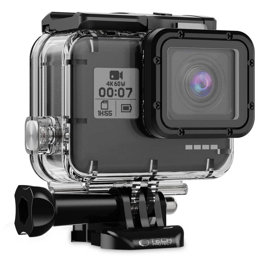 Tech-Protect GA200 Αδιάβροχη Θήκη για GoPro Hero 5/6/7 (Διάφανο)