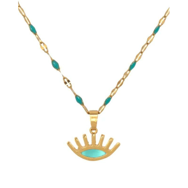 LifeLikes Κολιέ Blink Τιρκουάζ