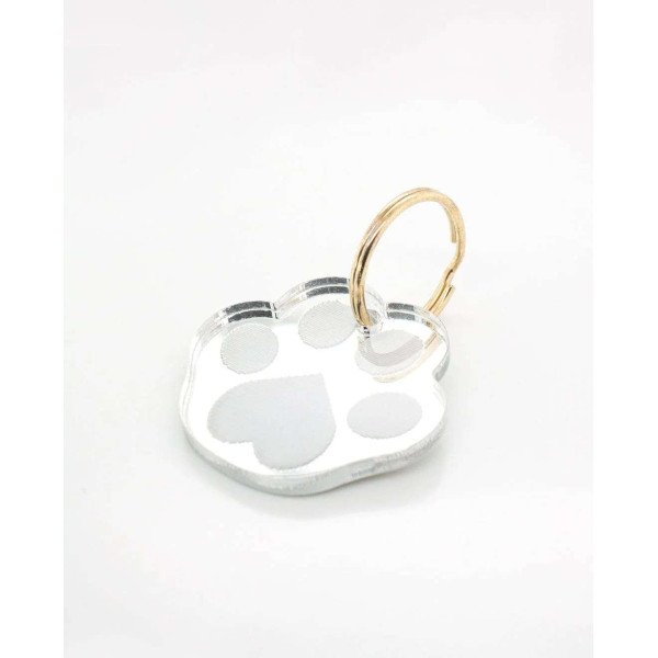 LifeLikes Αξεσουάρ Σκύλου Πατούσα (Ασημί)