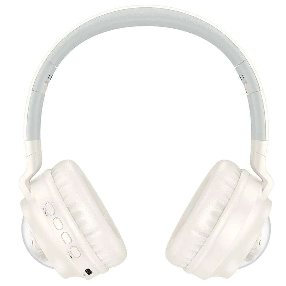 Hoco W50 Ασύρματα On Ear Ακουστικά (Λευκό)