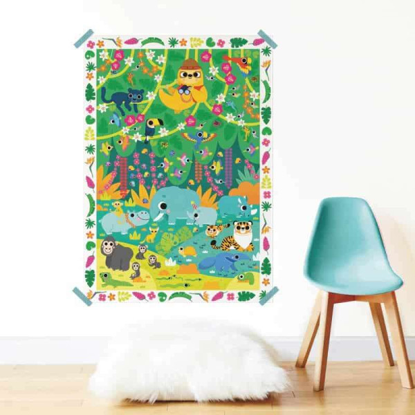 Poppik My Creative Poster - Ζούγκλα