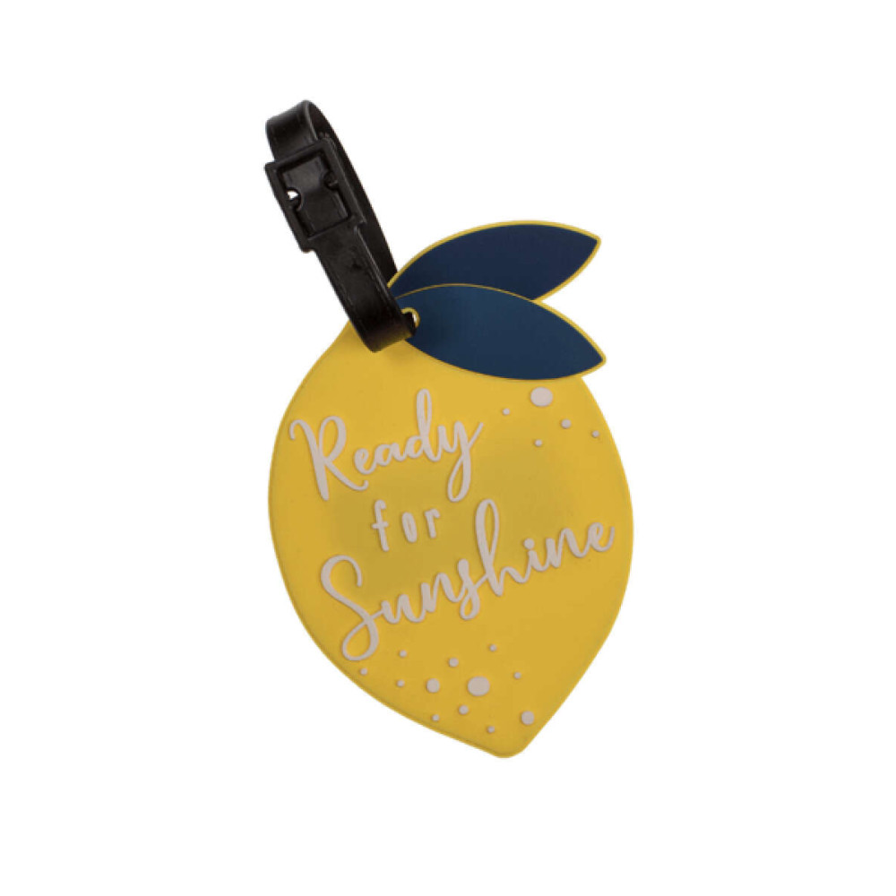 Ετικέτα Αποσκευών Ταξιδίου Fancy Collection 11 cm - Lemon