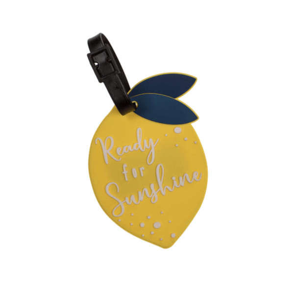 Ετικέτα Αποσκευών Ταξιδίου Fancy Collection 11 cm - Lemon