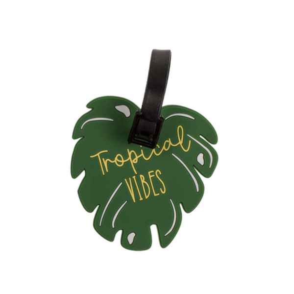 Ετικέτα Αποσκευών Ταξιδίου Fancy Collection 11 cm - Trorical Vibe