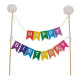 Διακοσμητικό Τούρτας Happy Birthday 