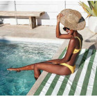 Dock & Bay Cabana Πετσέτα Θαλάσσης Μικροΐνών 160 x 90 cm - Cayman Olive