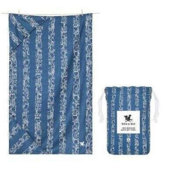 Dock & Bay Πετσέτα για Σκύλους 90 x 50 cm - Puppy Party