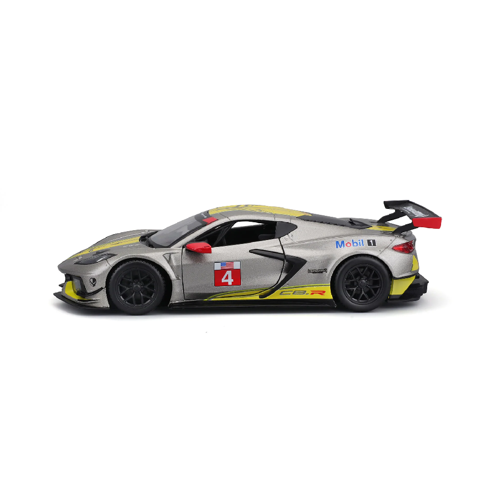 Bburago Race 2020 Chevrolet Corvette C8.R 1/24 (Silver)