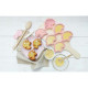 Scrap Cooking 6 ατομικές θήκες σιλικόνης για μπισκότα και κεϊκ Μονόκερος