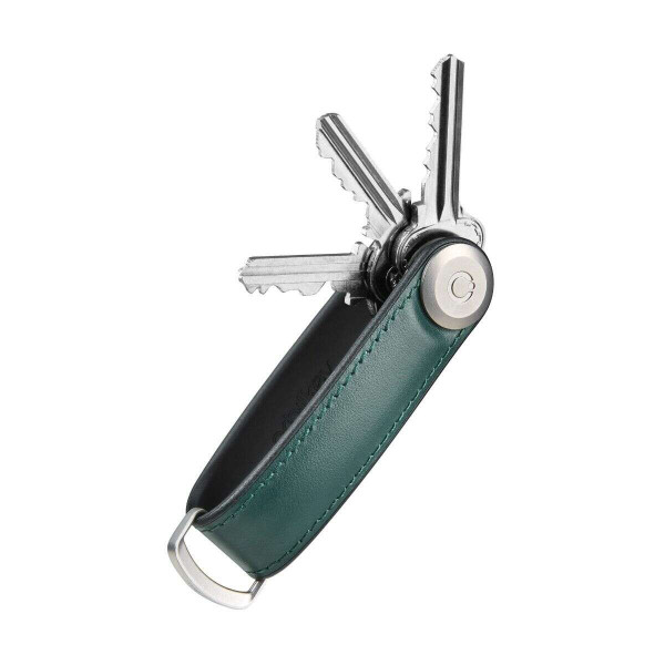OrbitKey Hybrid Leather Key Organiser Κλειδοθήκη Μπρελόκ (Pine Green)
