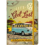 Nostalgic Σημειωματάριο Volkswagen VW Bulli - Let's Get Lost