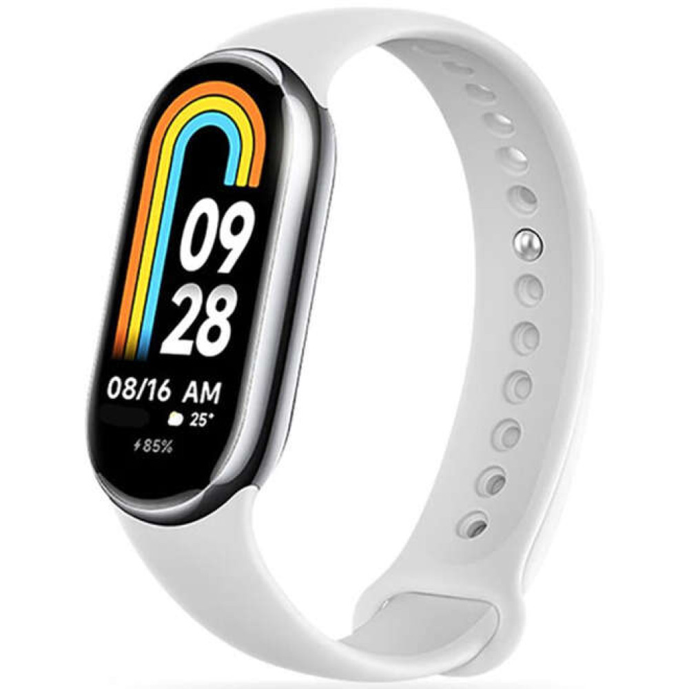 Tech-Protect Iconband λουράκι σιλικόνης για Xiaomi Mi Smart Band 8 / 8 NFC (White)