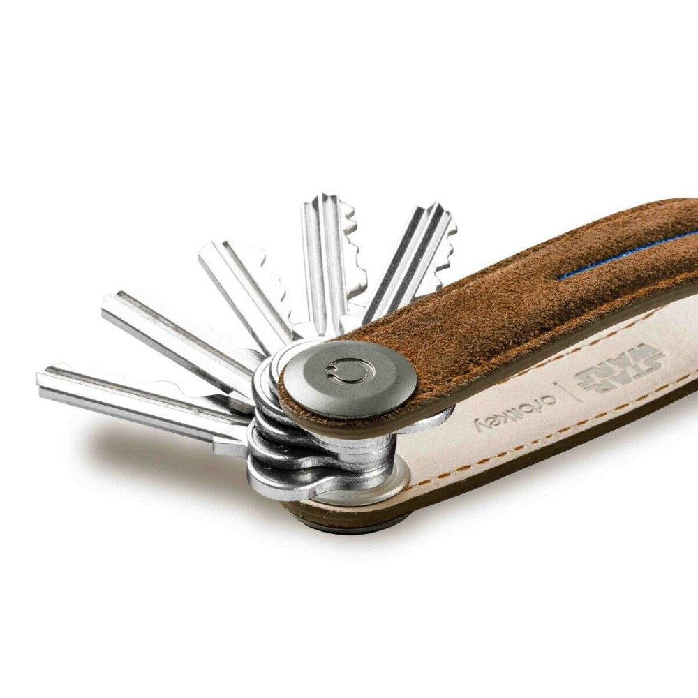 OrbitKey x Star Wars Leather Key Organiser Κλειδοθήκη Μπρελόκ (Obi-Wan Kenobi™)