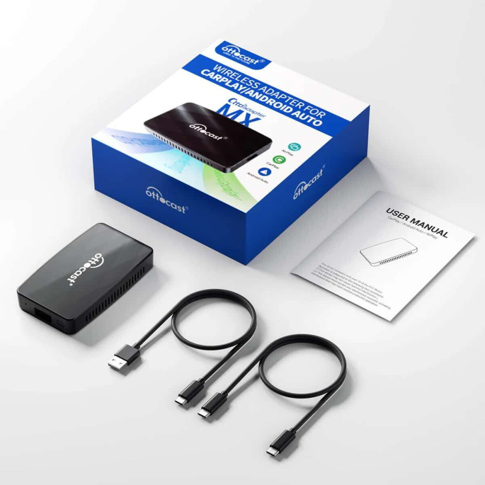 Ottocast Ottoadapter MX Wireless CarPlay/ Android Auto 3 σε 1 Adapter