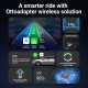 Ottocast Ottoadapter MX Wireless CarPlay/ Android Auto 3 σε 1 Adapter