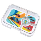 Yumbox Tapas Φαγητοδοχείο με 4 χωρίσματα (Monte Carlo Blue - Shark)