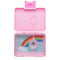 Yumbox Snack Φαγητοδοχείο με 3 χωρίσματα (Power Pink - Rainbow)