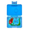 Yumbox Snack Φαγητοδοχείο με 3 χωρίσματα (Surf Blue - Dino)