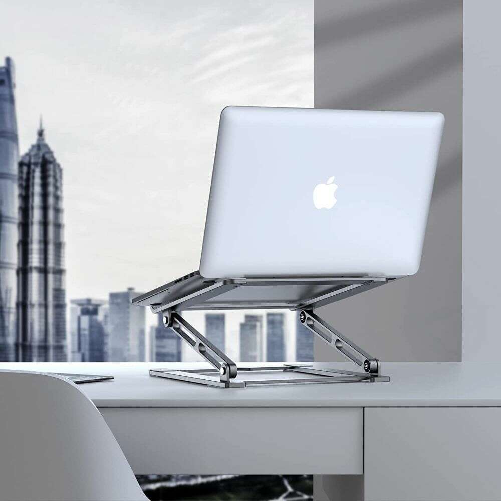 Tech-Protect Prodesk Βάση Στήριξης για Laptop έως 17.3" (Ασημί)