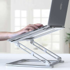 Tech-Protect Prodesk Βάση Στήριξης για Laptop έως 17.3" (Ασημί)