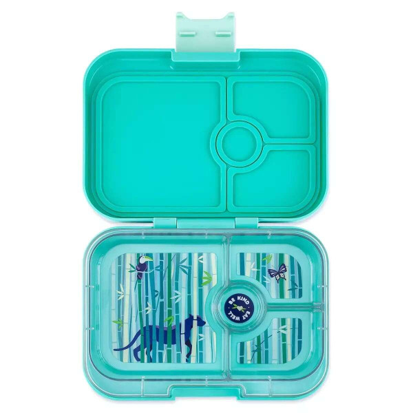 Yumbox Panino Φαγητοδοχείο με 4 χωρίσματα (Tropical Aqua - Panther)